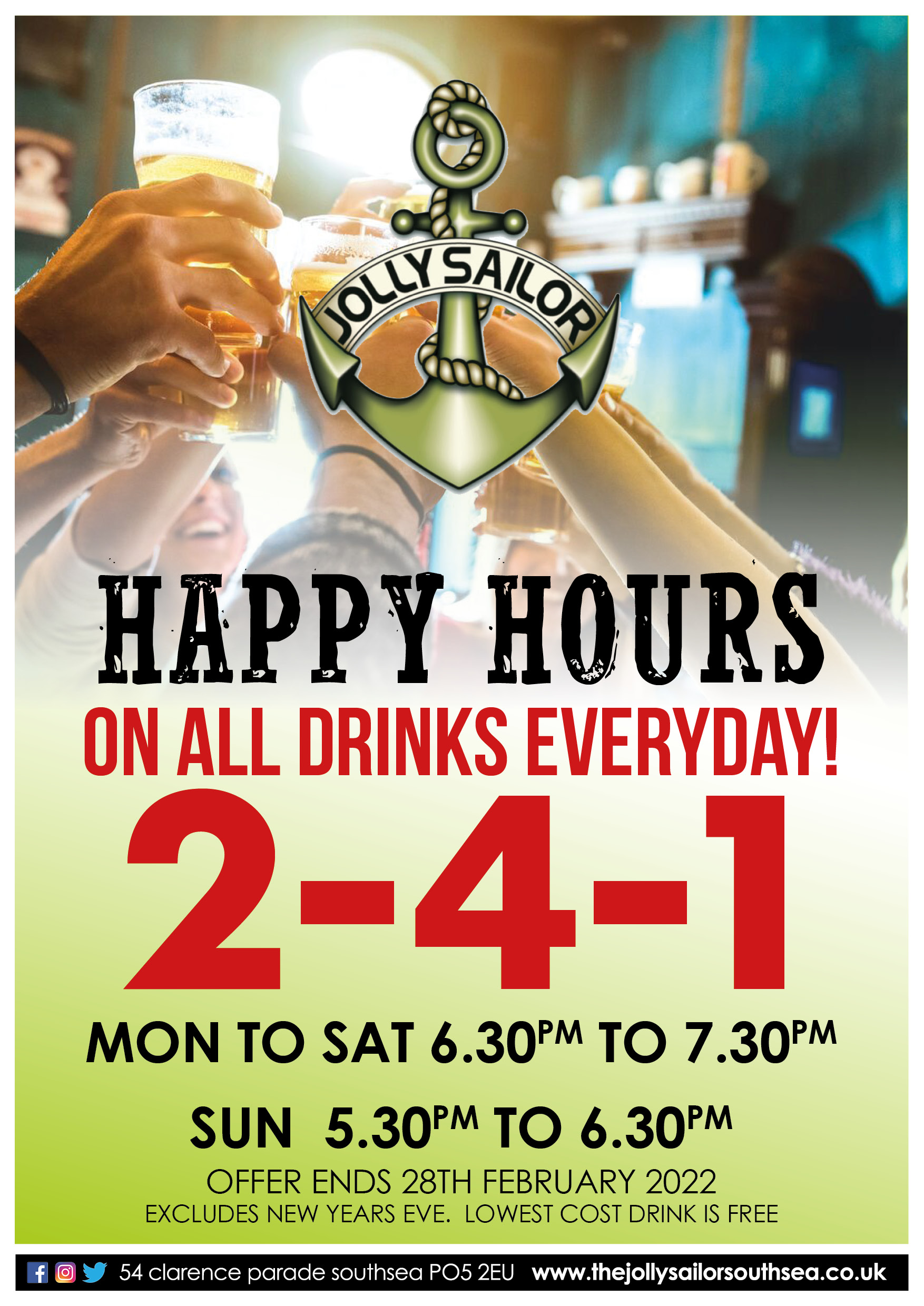 Happy Hours offer