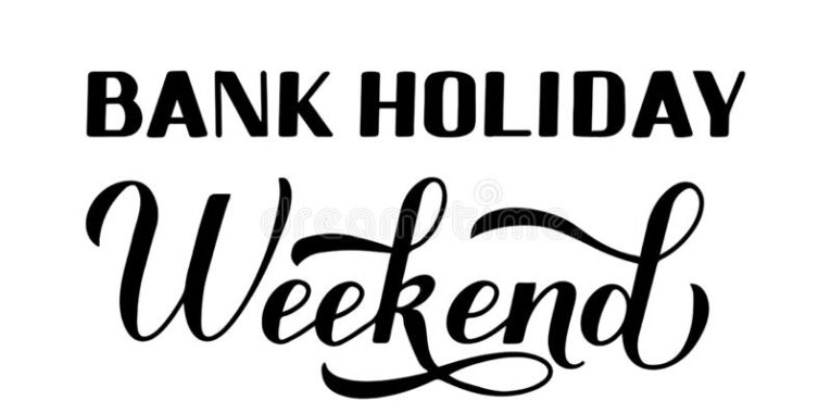 bank holiday events