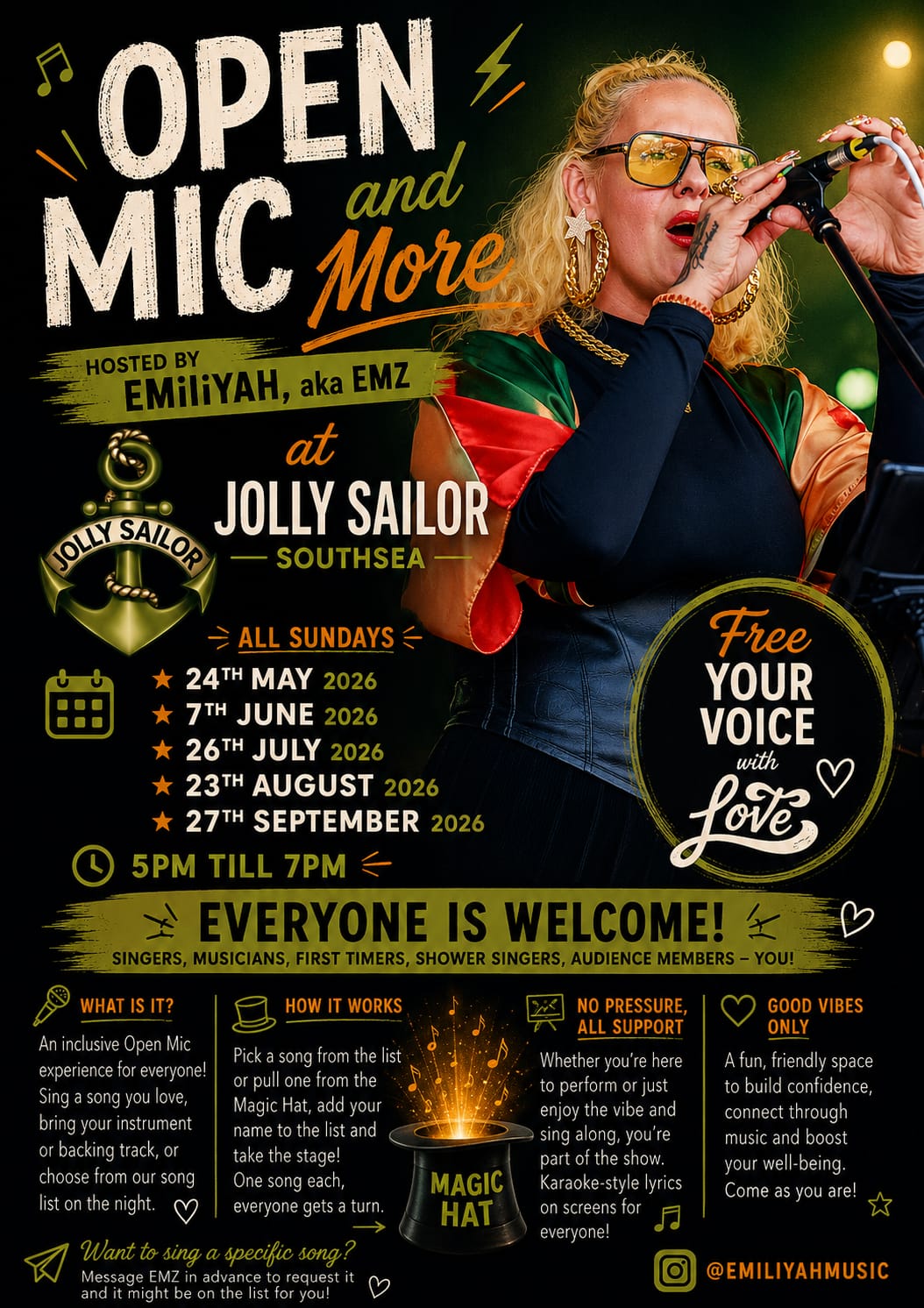 open mic night southsea