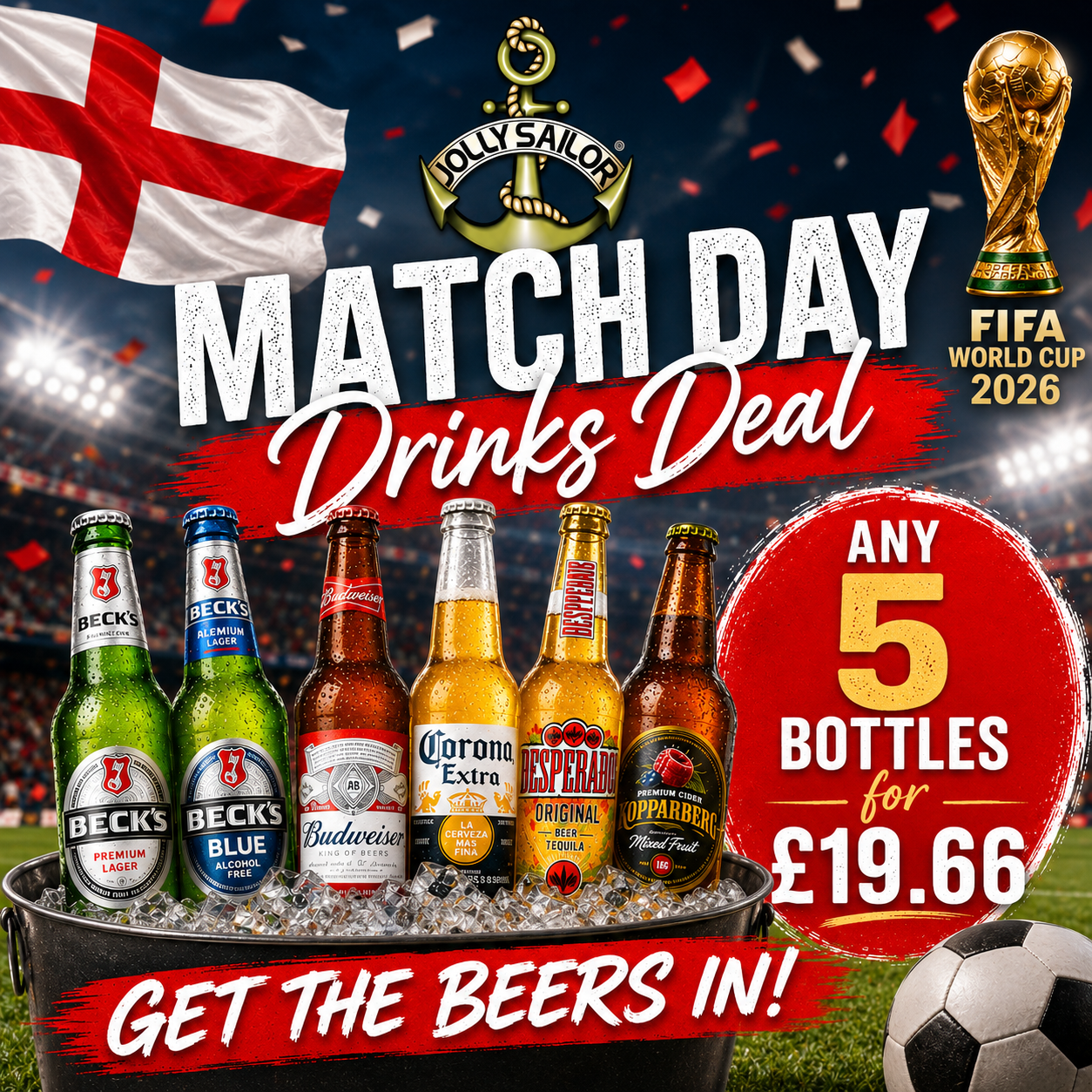 drinks offers, football, fifa