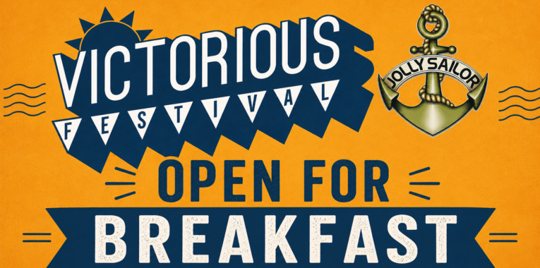 victorious festival, breaksfast festival, southsea events, pub food, portsmouth